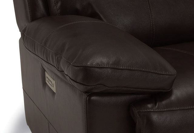 Canapé inclinable motorisé avec appui-tête ajustable motorisé Finley, chocolat, Palliser Furniture 5