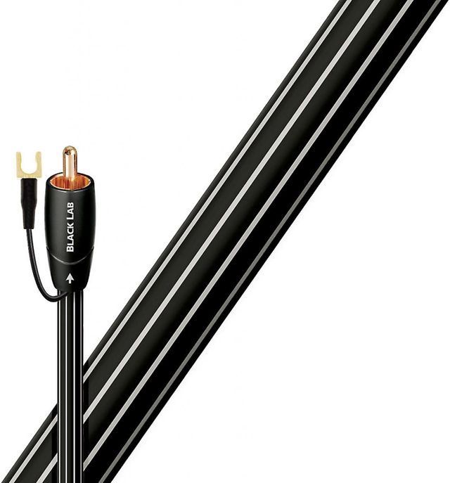 AudioQuest® Black Lab RCA Subwoofer Cable (5.0 m/16'4")
