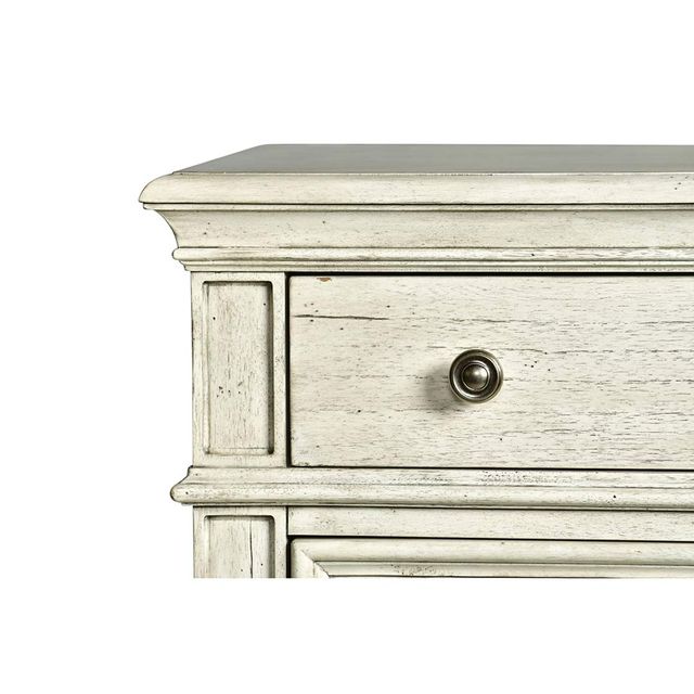Steve Silver Co. Highland Park Cathedral White Nightstand-1