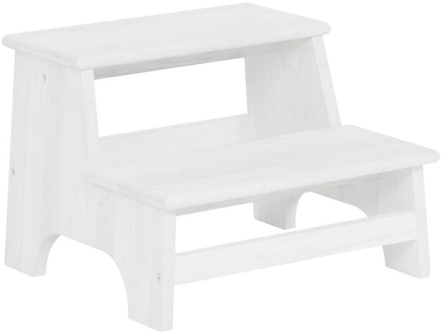 Powell® Tyler White Bed Step-0