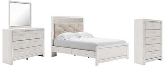 Signature Design by Ashley® Altyra 3-Piece White Full Panel Bed Set