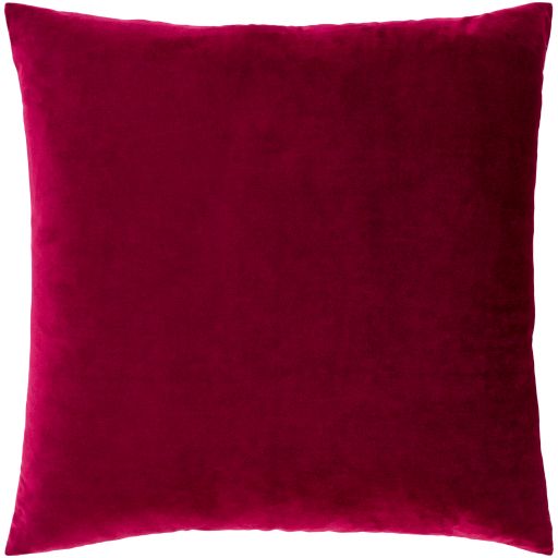 Surya Leilani Garnet 22" x 22" Toss Pillow with Polyester Insert 2