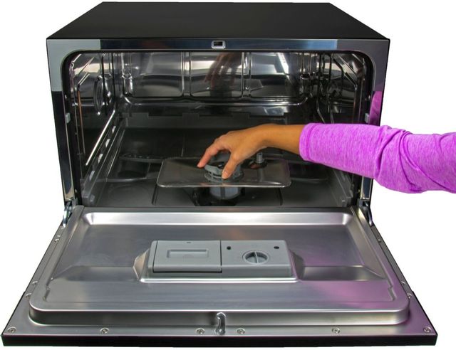 Magic Chef® 22" Black Portable Dishwasher-3