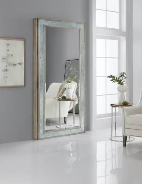 Hooker® Furniture Melange McALister Silver Floor Mirror-3