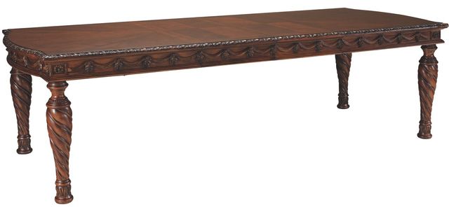 Millennium® By Ashley North Shore Dark Brown Dining Room Table 0