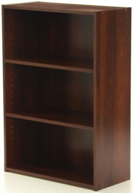 Sauder® Beginnings® Brook Cherry 3-Shelf Bookcase 0
