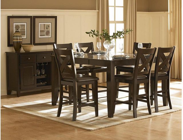 Homelegance® Crown Point 5 Piece Counter Height Dining Set 6