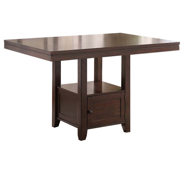 Steve Silver Co. Yorktown Espresso Counter Height Table and 4 Counter Chairs-3