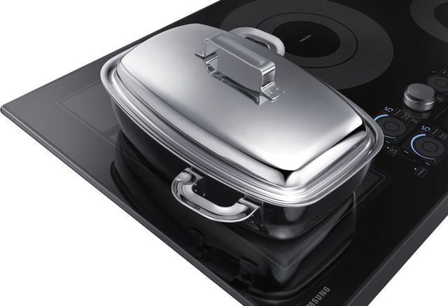 Samsung 36" Fingerprint Resistant Black Stainless Steel Induction Cooktop 5