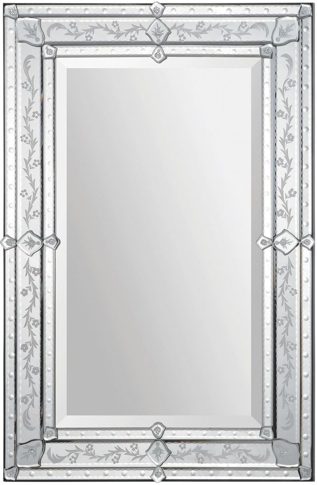 Renwil® Vincenzo All Glass Wall Mirror