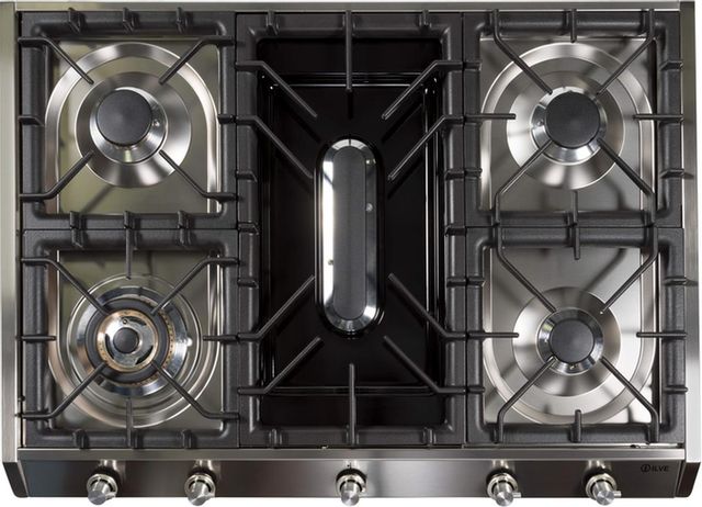 Ilve 36" Stainless Steel Gas Cooktop