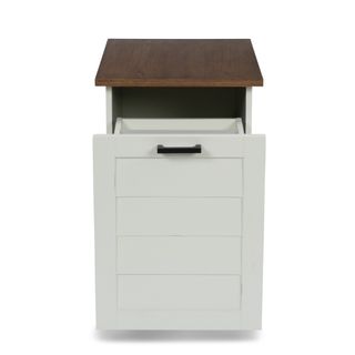 homestyles® District White Mobile File Cabinet