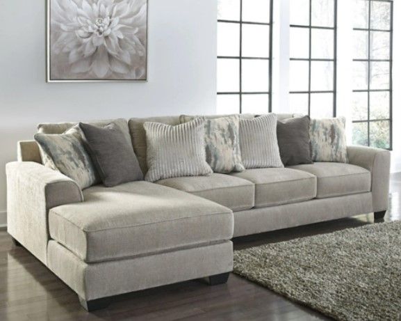 Benchcraft® Ardsley 2-Piece Pewter Living Room Set 3