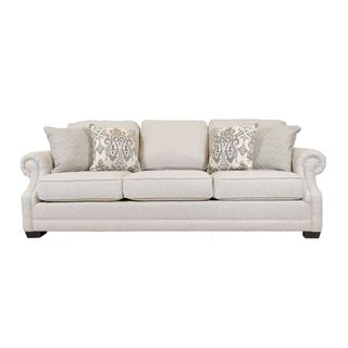 Mayo Carmel Dust Sofa with Stain-Resistant Fabric