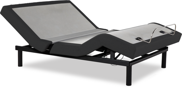 Coaster Negan Queen Adjustable Bed Base Grey and Black