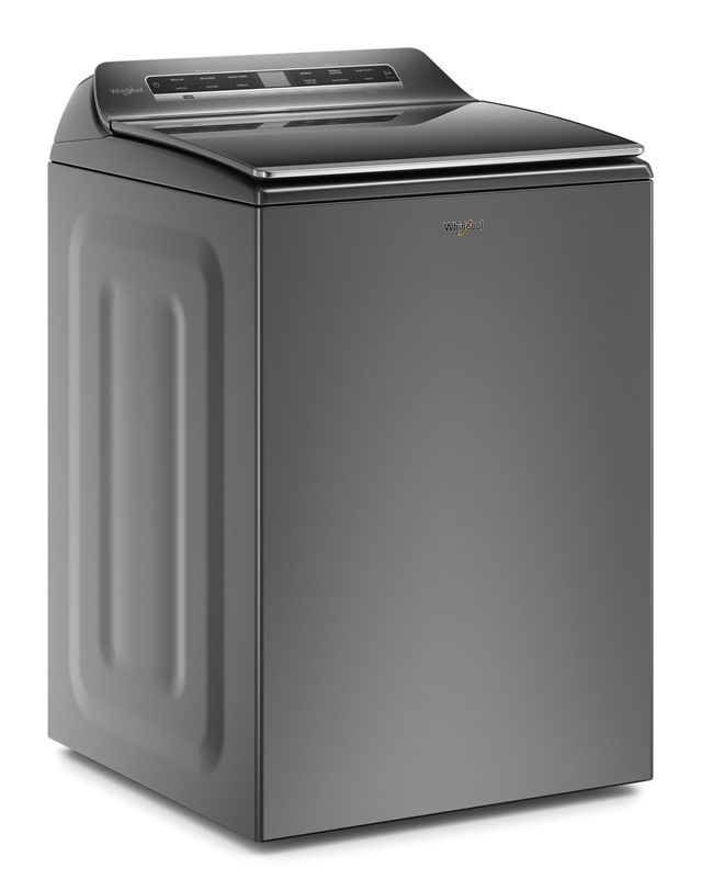Whirlpool® 6.1 Cu. Ft. Chrome Shadow Top Load Washer 1