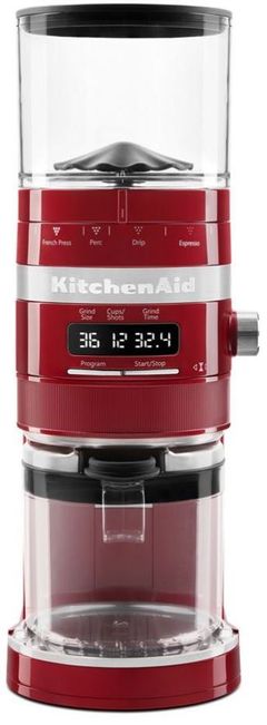 KitchenAid Metal Semi-Automatic Espresso Machine ,Empire Red