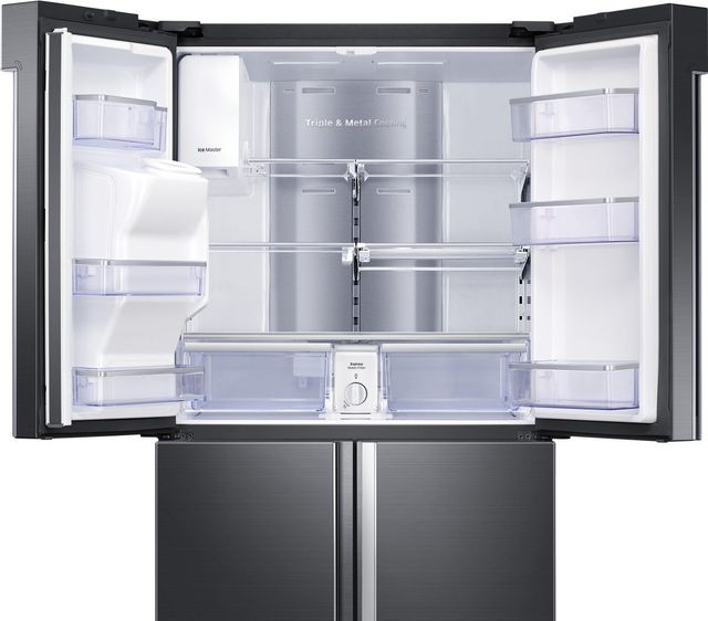 Samsung 28 Cu. Ft. 4-Door Flex™ Refrigerator-Fingerprint Resistant Black Stainless Steel 1