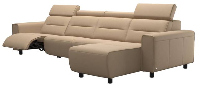 Stressless® by Ekornes® Emily Wide Arm Reclining Sofa with Long Seat
