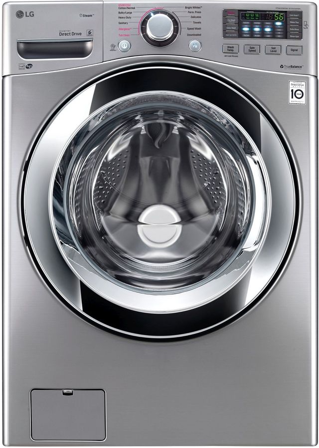 LG Front Load Washer-Graphite Steel