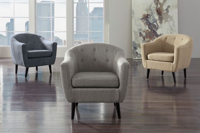 Signature Design by Ashley® Klorey Charcoal Accent Chair 19