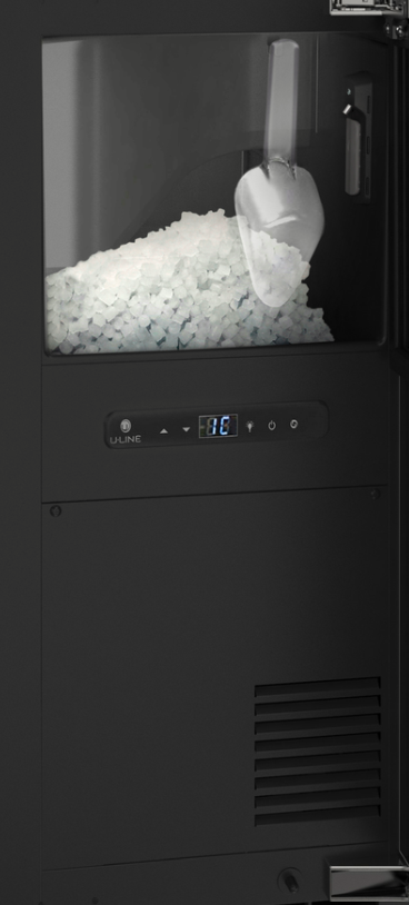 U-Line® 15" 90 lb. Integrated Solid Nugget Ice Maker-1