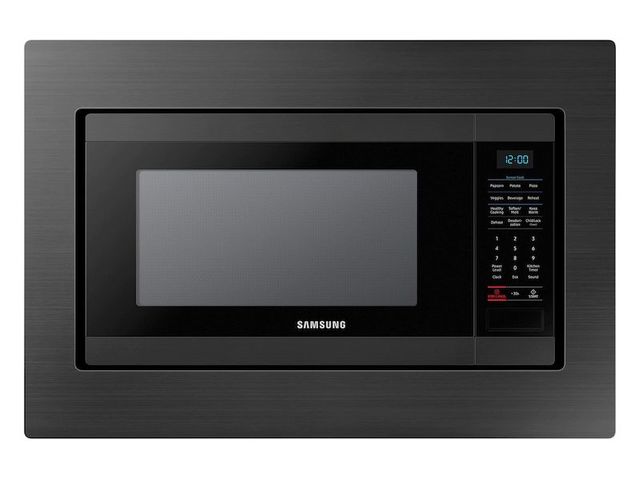 Samsung 29.75" Black Stainless Steel Microwave Trim Kit 1
