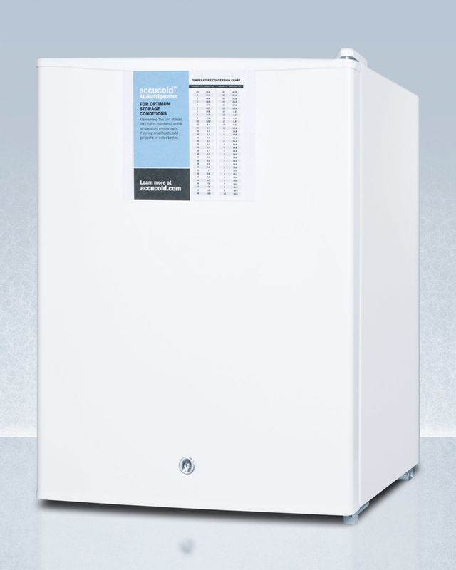 Accucold® 2.4 Cu. Ft. White Compact Refrigerator-1