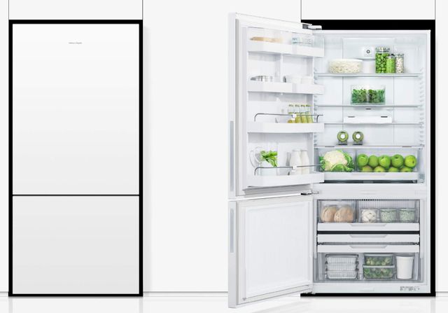 Réfrigérateur à congélateur inférieur à profondeur de comptoir de 32 po Fisher Paykel® de 17,5 pi³ - Blanc 5