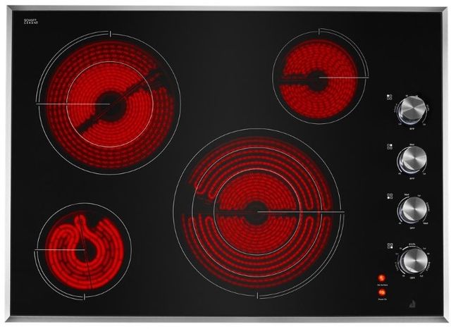 JennAir® 30" Stainless Steel Electric Cooktop-2
