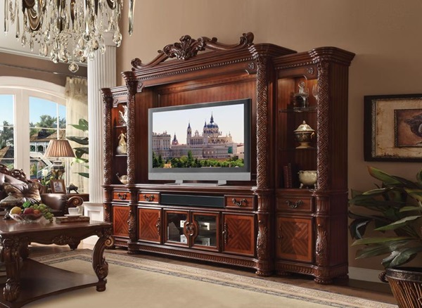 ACME Furniture Vendome II Cherry Entertainment Center