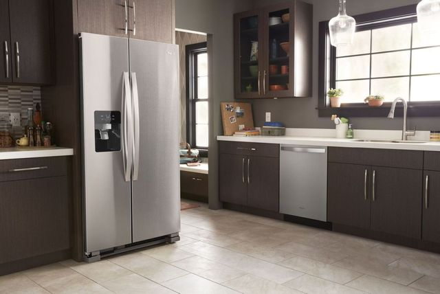 Whirlpool® 24.6 Cu. Ft. Side-by-Side Refrigerator-Fingerprint Resistant Stainless Steel 14