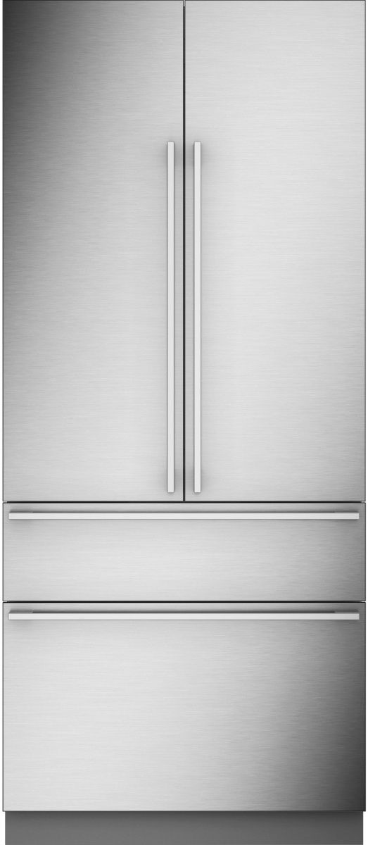 Monogram® 20.1 Cu. Ft. Stainless Steel Counter Depth French Door Refrigerator 1