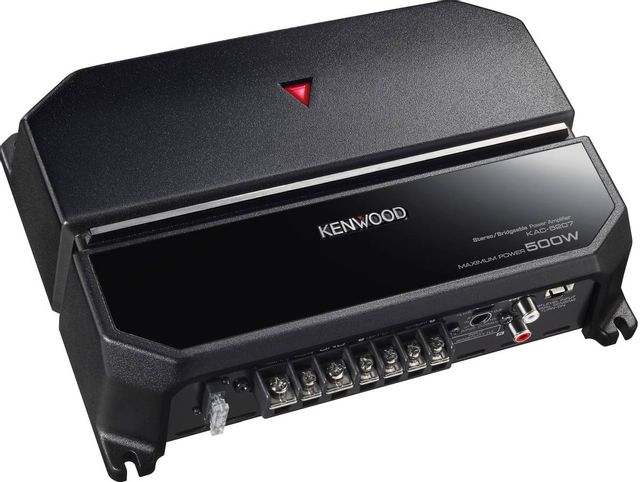 Kenwood 2 Channel Stereo/Bridgeable Power Amplifier