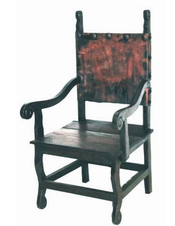 Million Dollar Rustic Dining Room Arm Chair