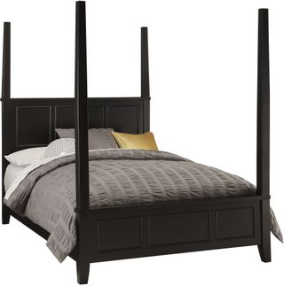 homestyles® Ashford Black King Poster Bed