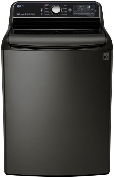 LG Top Load Washer-Black Stainless Steel