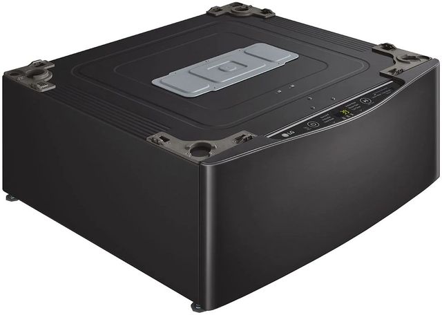 LG SideKick™ 1.0 Cu. Ft. Black Steel Pedestal Top Load Washer 1