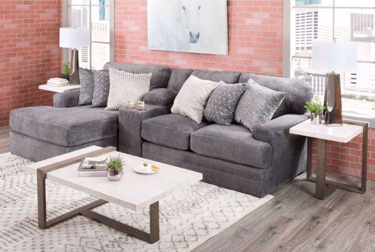 Jackson Furniture Mammoth 3-Piece Smoke Sectional Sofa Set | Van's Home ...