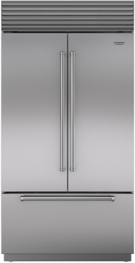 Sub-Zero® 24.7 Cu. Ft. Stainless Steel Built In French Door Refrigerator