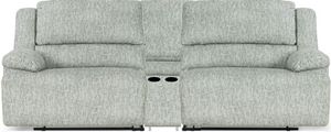 Signature Design by Ashley® McClelland 3-Piece Gray Manual Reclining Sectional