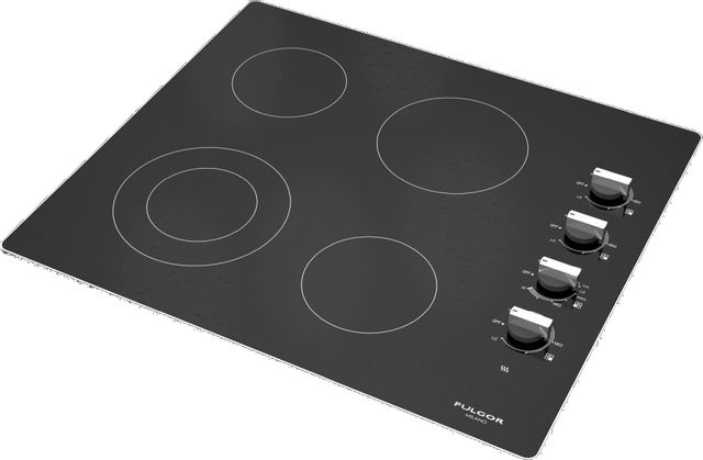Fulgor Milano® 300 Series 24" Stainless Steel Electric Cooktop-1