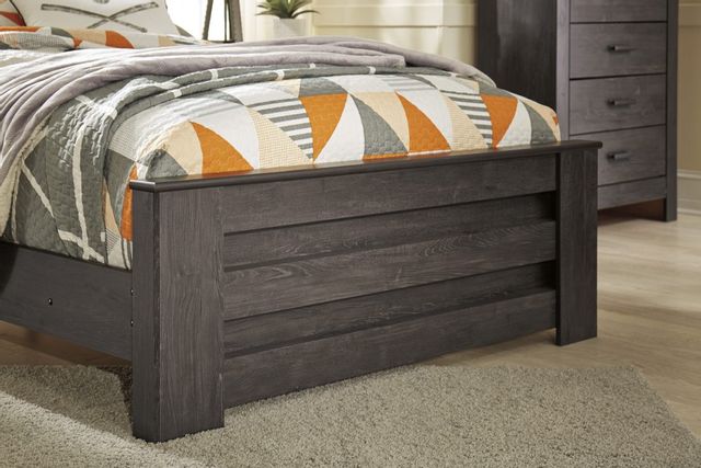 Signature Design by Ashley® Brinxton Charcoal King Panel Footboard