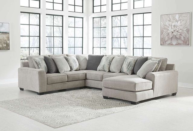 Benchcraft® Ardsley Pewter 4 Piece Sectional 9