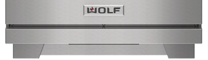 Wolf® 3.5" Stainless Steel Kickplate