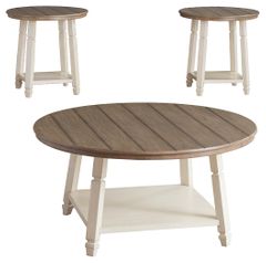 Signature Design by Ashley® Bolanbrook 3-Piece Two-Tone Occasional Table Set