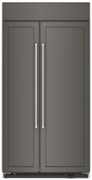 KitchenAid® 42 in. 25.5 Cu. Ft. Panel Ready Built In Counter Depth Side-by-Side Refrigerator