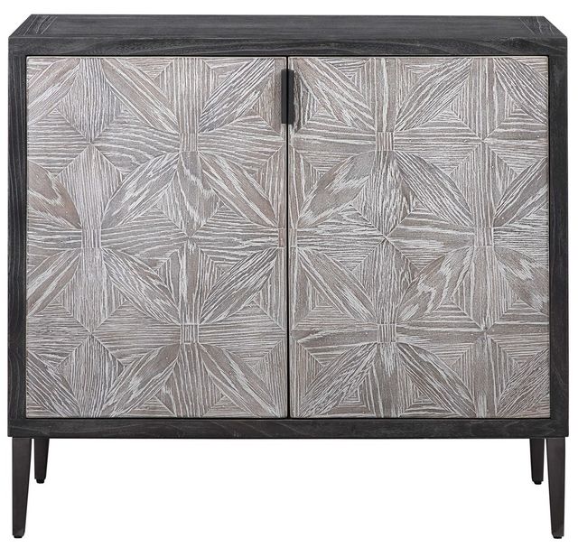 Uttermost® Laurentia Light Gray Cabinet-0