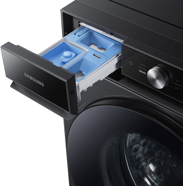 Samsung Bespoke 8700 Series 5.3 Cu. Ft. Brushed Black Front Load Washer 5