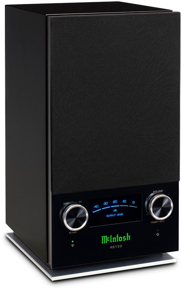 McIntosh®  5.25" x 6" Black Wireless Loudspeaker